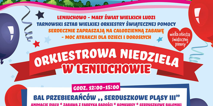 Orkiestrowa niedziela w Leniuchowie